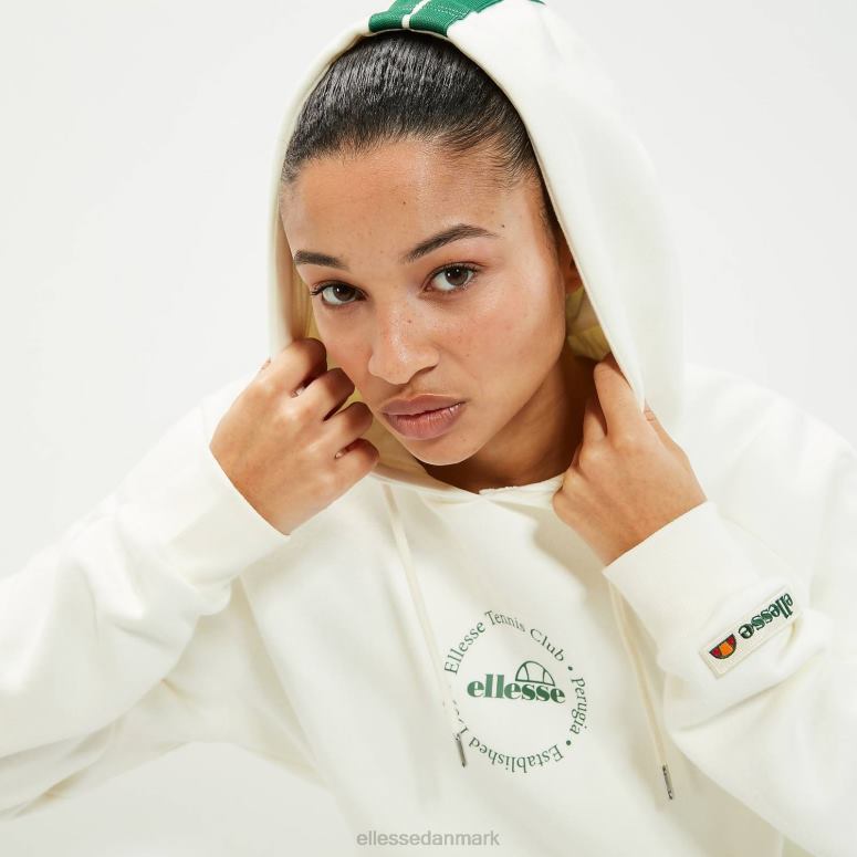 Ellesse unisex giaradini overhead hættetrøje J282F28 tøj off white